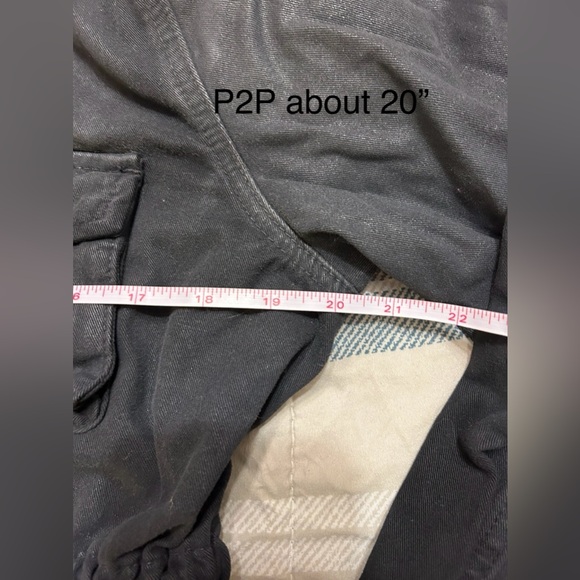 True Religion Isabelle Ombré Black Denim Utility Jacket - Picture 10 of 13